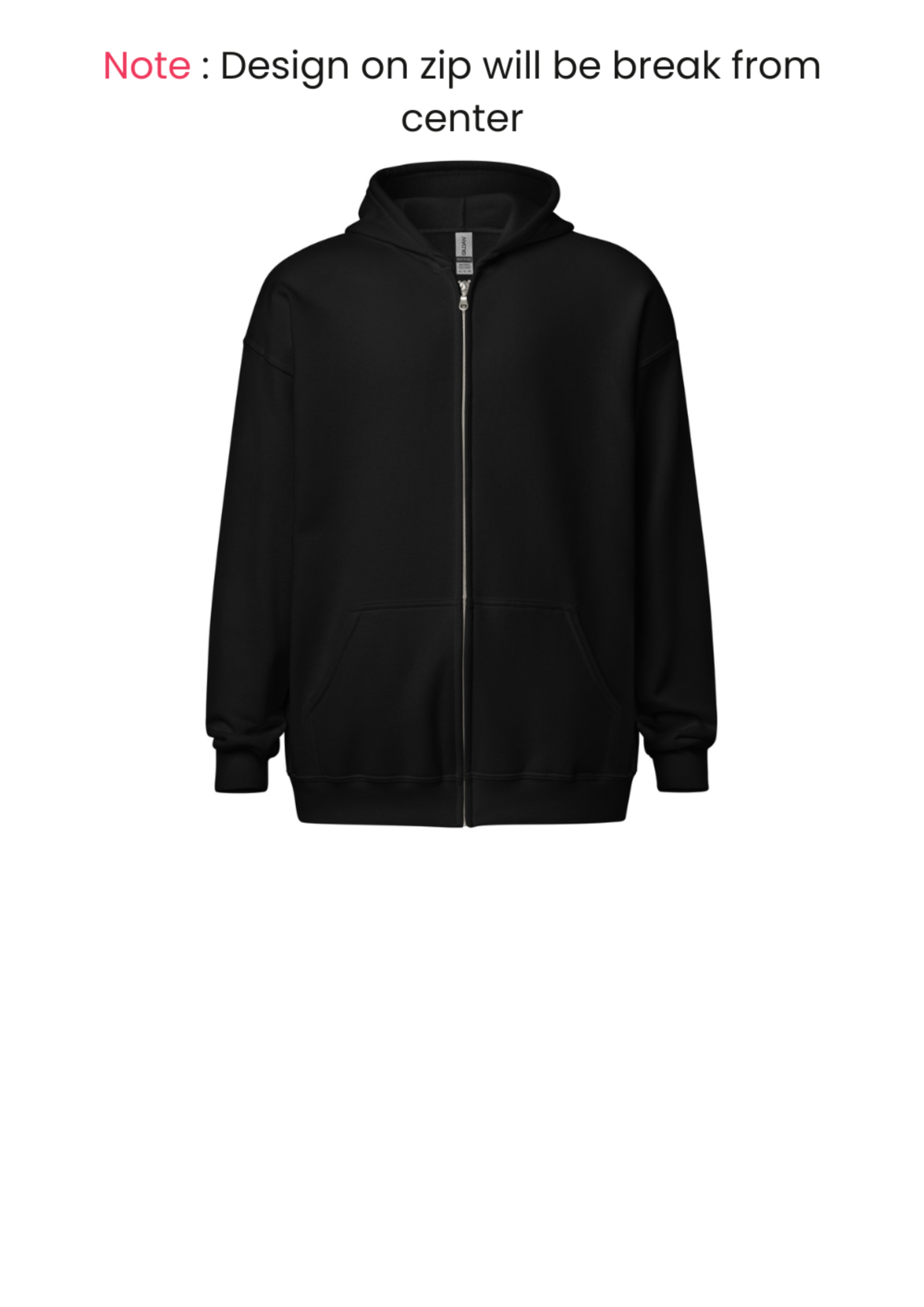 UNISEX ZIPPER HOODIES