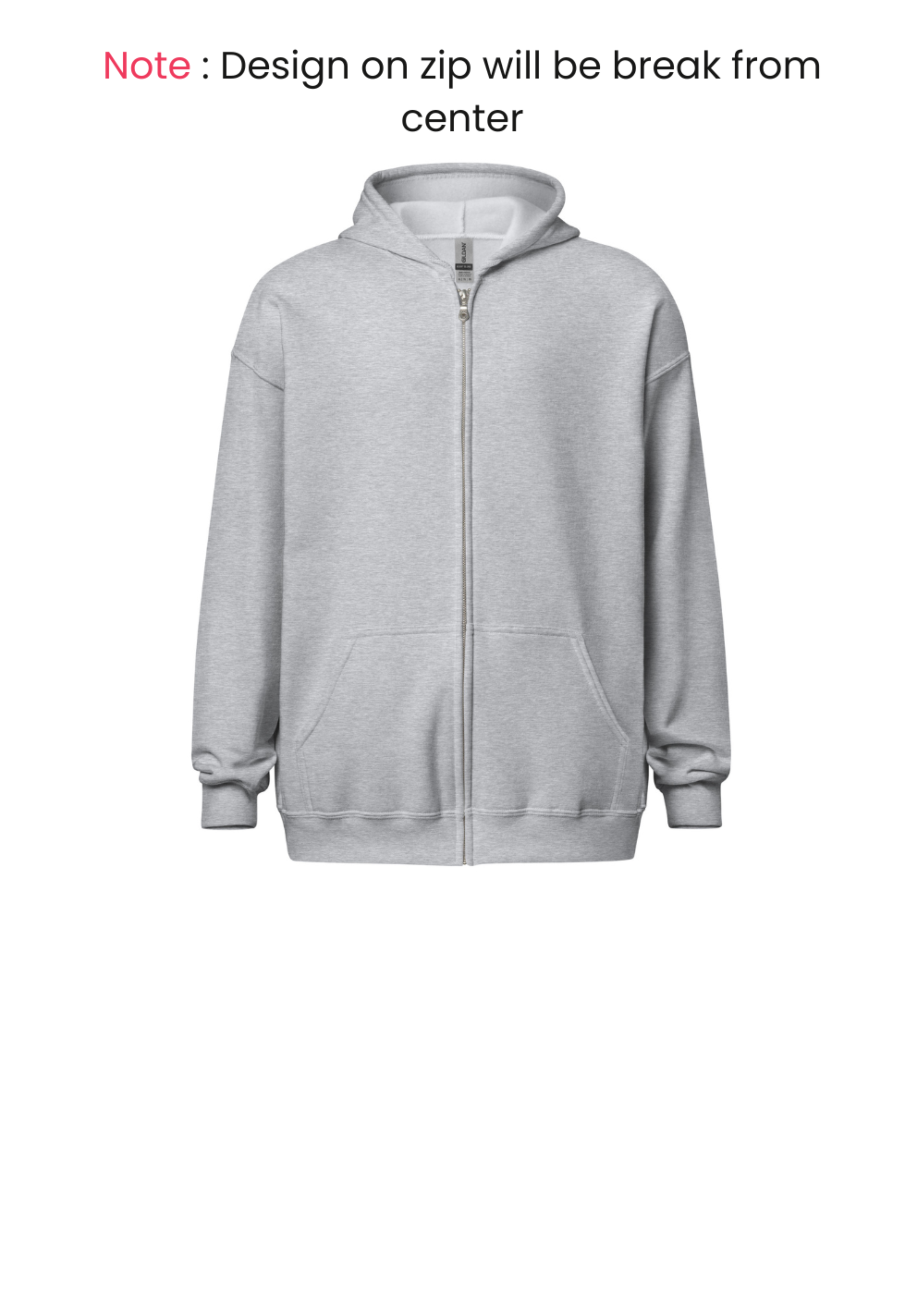 UNISEX ZIPPER HOODIES