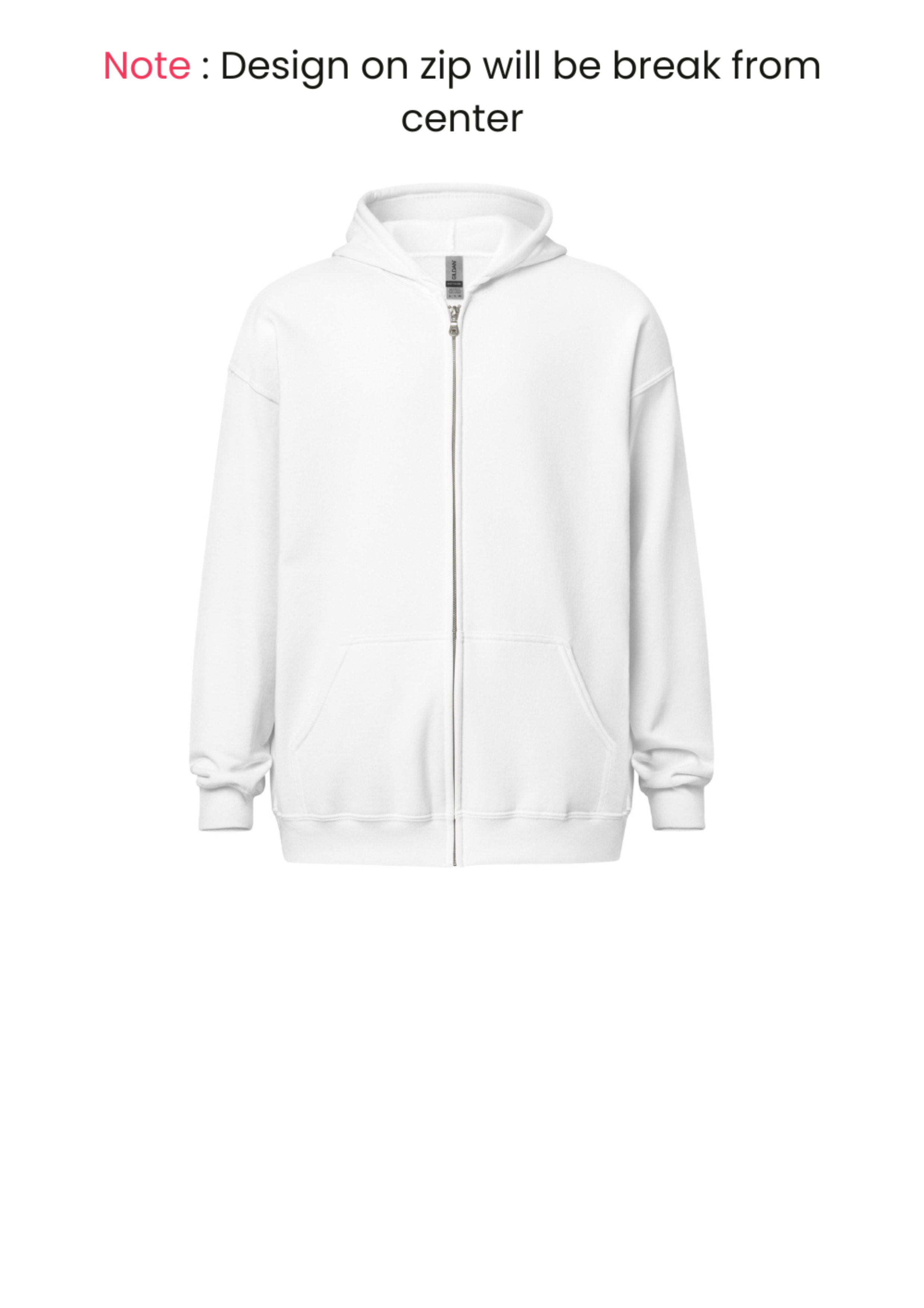 UNISEX ZIPPER HOODIES