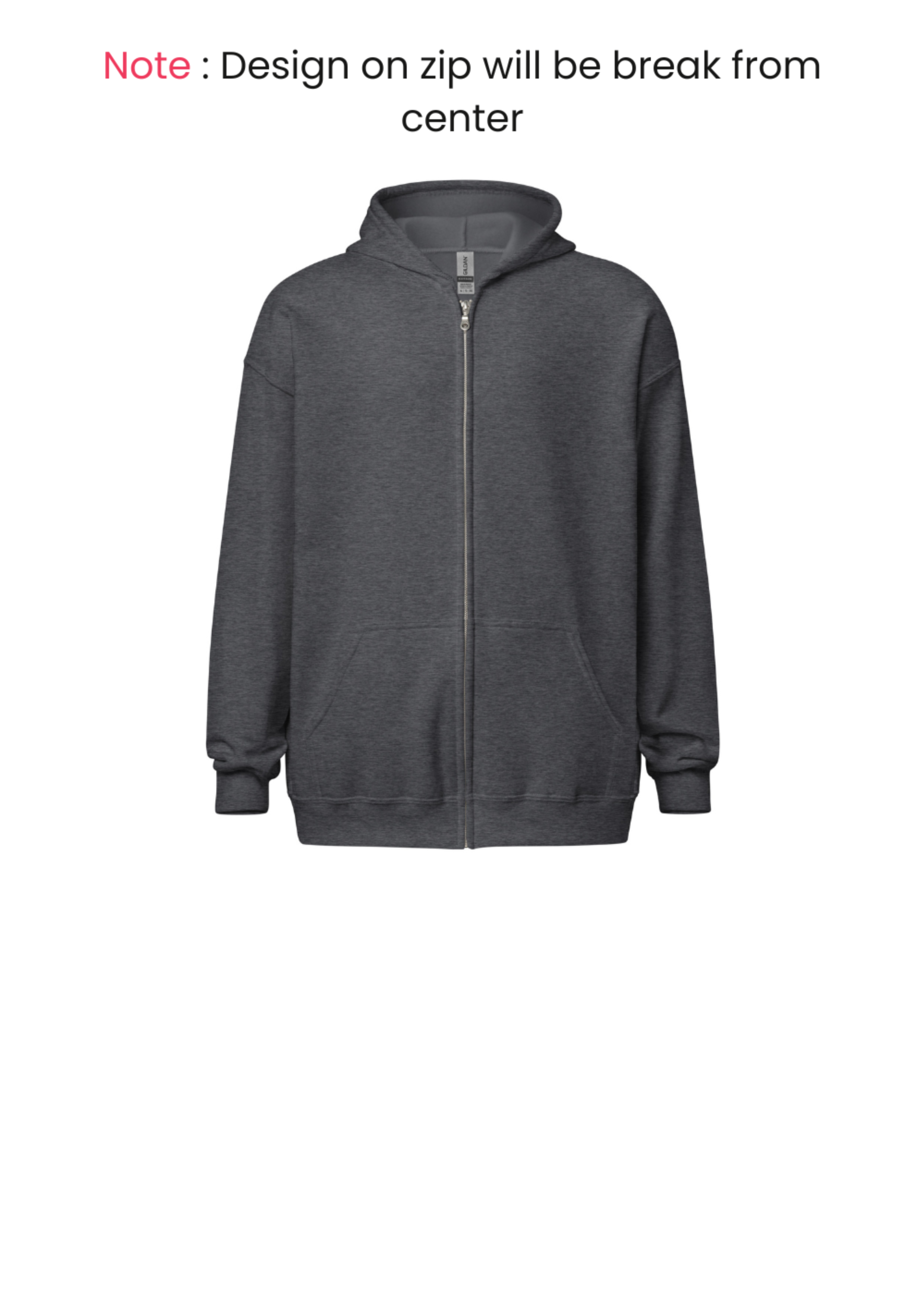 UNISEX ZIPPER HOODIES